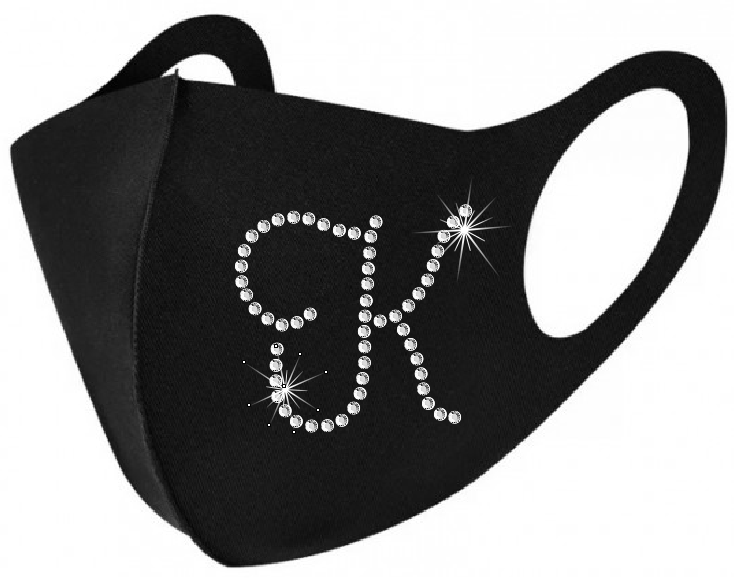 Face Mask - Personalized Initial